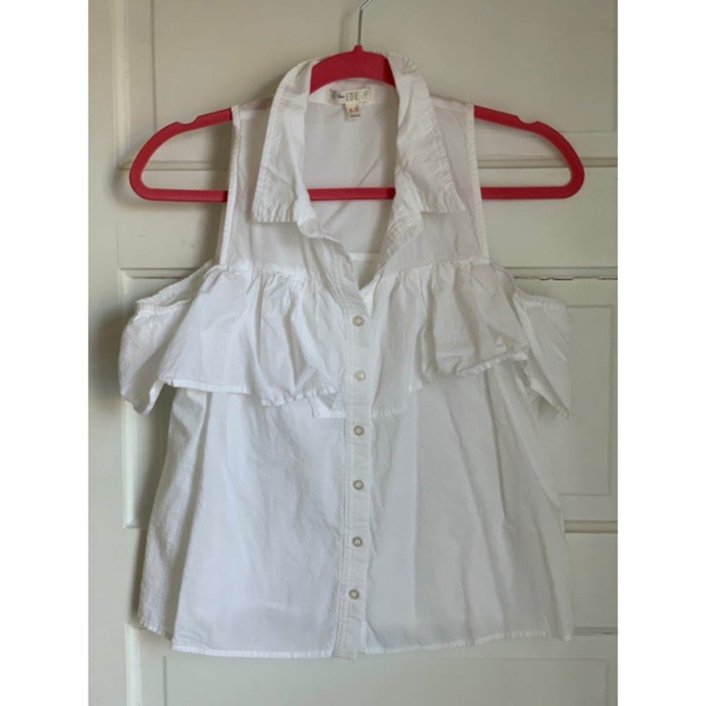 Cold shoulder blouse